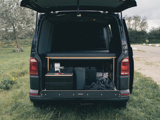 CAMPING IN A PANEL VAN